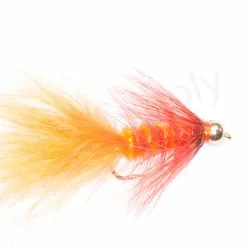 Goldbead Wooly Bugger Hot Orange 2,5 Cm