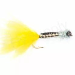 Woven Streamer Black/Yellow #10