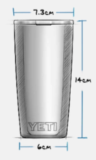 YETI Rambler 10oz Tumbler Stainless Steel 5 YETI Rambler 10oz Tumbler Stainless Steel - Afbeelding 3