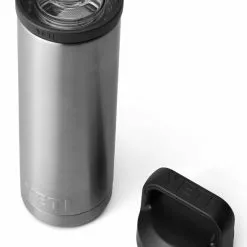 YETI Rambler 18oz Bottle Stainless Steel -Rod Tubes Verkoopwinkel YETI Rambler 18oz Bottle Stainless Steel SKU 0309 STS 1drinkware bottlechug 18oz ss studio threequarteropen