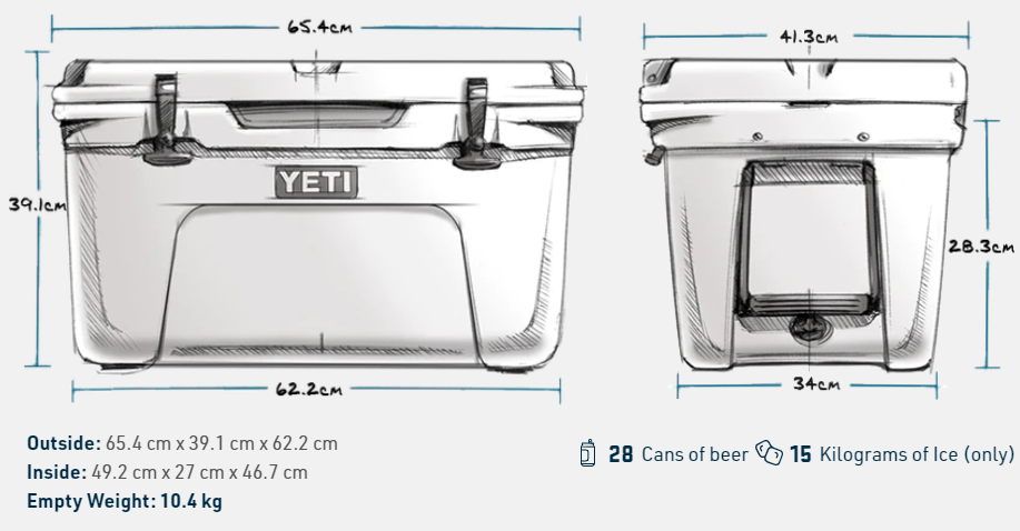 YETI Tundra 45 Cool Box Alpine Yellow 7 YETI Tundra 45 Cool Box Alpine Yellow - Afbeelding 5