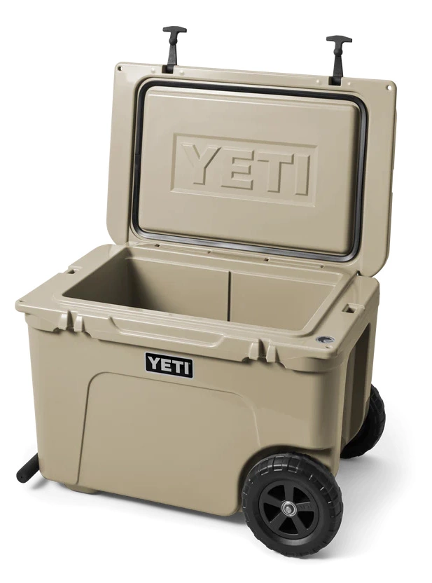 YETI Tundra Haul Wheeled Cool Box Tan 6 YETI Tundra Haul Wheeled Cool Box Tan - Afbeelding 4