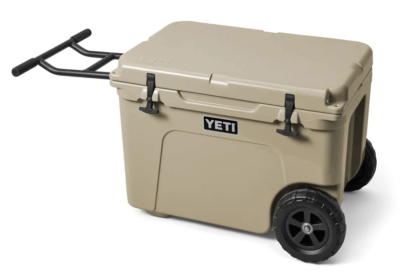 YETI Tundra Haul Wheeled Cool Box Tan 5 YETI Tundra Haul Wheeled Cool Box Tan - Afbeelding 3