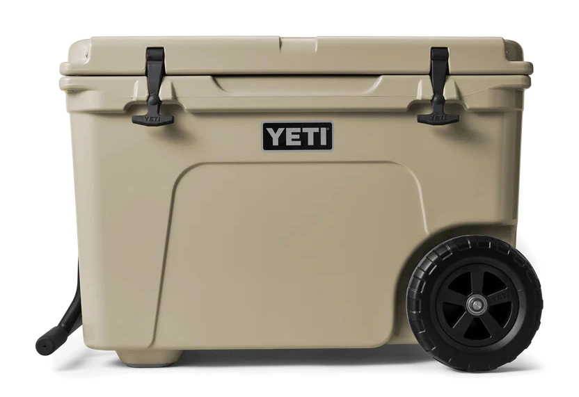 YETI Tundra Haul Wheeled Cool Box Tan 3 YETI Tundra Haul Wheeled Cool Box Tan