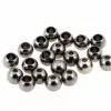 Black Nickel Beads 25pc