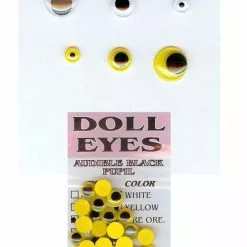 Doll Eyes Black/Yellow -Rod Tubes Verkoopwinkel doll eyes20Yellow