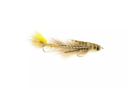 Umpqua Double Gonga Tan/Yellow #4/4 3 Umpqua Double Gonga Tan/Yellow #4/4