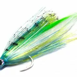 H2O Chartreuse #1/0 Flat ‘n Fine Baitfish