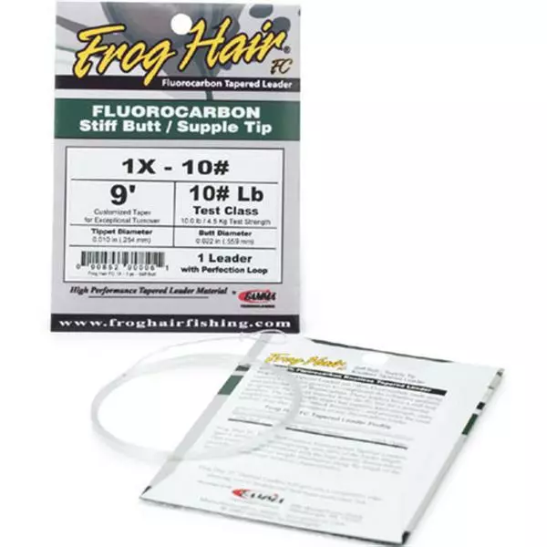 Frog Hair Fluorocarbon Leader BESTSELLER 3 Frog Hair Fluorocarbon Leader BESTSELLER