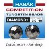 Hanak Diamond + Black Nickel Faceted 20pc -Rod Tubes Verkoopwinkel hanak20diamond20bn