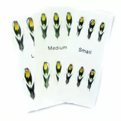 Imitation Jungle Cock Eyes 24pc