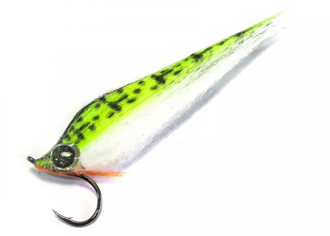 H2O Electric Yellow & White #2 Polar Fibre Baitfish 3 H2O Electric Yellow & White #2 Polar Fibre Baitfish