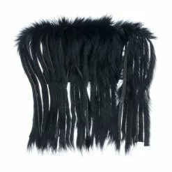 Rabbit Half Skin Zonker 4mm -Rod Tubes Verkoopwinkel rabbit20skin20black