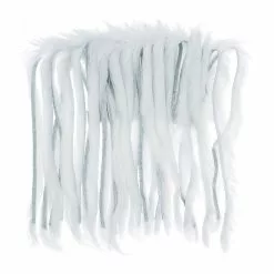 Rabbit Half Skin Zonker 4mm -Rod Tubes Verkoopwinkel rabbit20skin20white