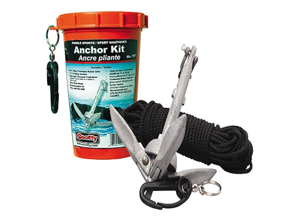 Scotty Belly Boat Anchor Kit 3 Scotty Belly Boat Anchor Kit