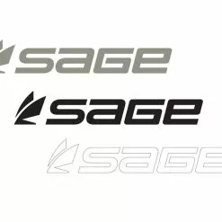 Sage Logo Thermal Die Cut Sticker