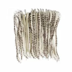 Barred Rabbit Half Skin Zonker 4mm -Rod Tubes Verkoopwinkel wapsi barred rabbit half skin zonked 4mm white