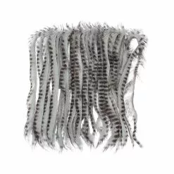 Barred Rabbit Half Skin Zonker 4mm -Rod Tubes Verkoopwinkel wapsi barred rabbit half skin zonked 4mm20shad20grey